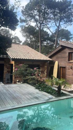 Résidence 03281-lacanau Ocean - Charmante maison sous les pins avec piscine privée MAE-7331