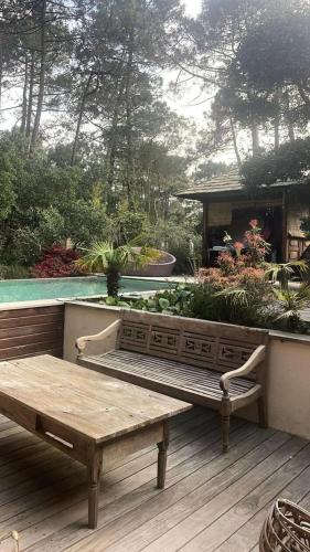 Photo de la galerie de l'établissement Résidence 03281-lacanau Ocean - Charmante maison sous les pins avec piscine privée MAE-7331, à Lacanau