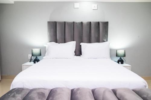 Letto o letti in una camera di The Luthe