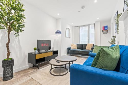 #20 2 Bed 2 Bath Balcony Lux Digbeth Apt - Sleeps 6 - Perfect for contractors and Families photo 6