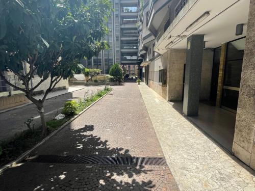 O edifício em que o apartamento se localiza