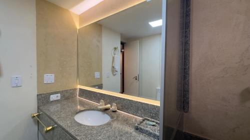 Salle de bains dans l'établissement KUBITSCHEK - JK APART Hotel