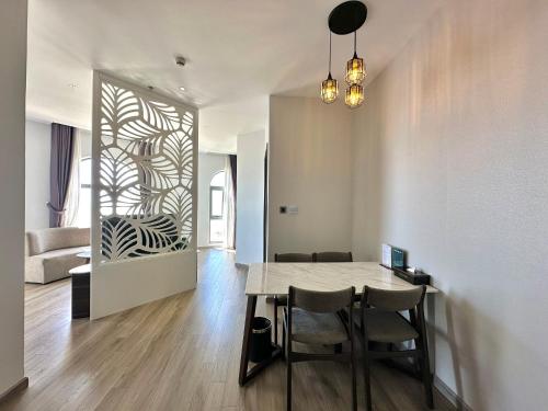 Χώρος καθιστικού στο The Cap Hotel