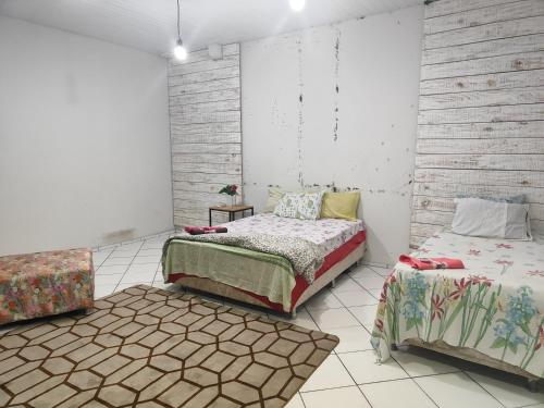 Katil atau katil-katil dalam bilik di Hostel Caetano