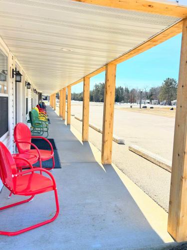 Μπαλκόνι ή βεράντα στο Hillcrest Motel