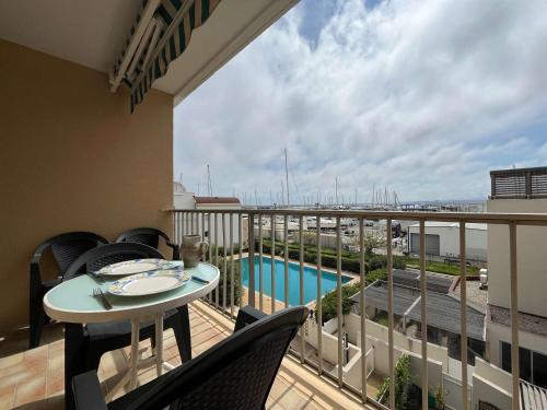 Studio cabine 4 pers. à Gruissan avec parking et clim - FR-1-229-895