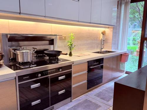 Dapur atau dapur kecil di Yunshan Xiaoyuan