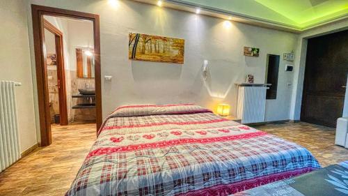 Ένα ή περισσότερα κρεβάτια σε δωμάτιο στο Residence Tabor