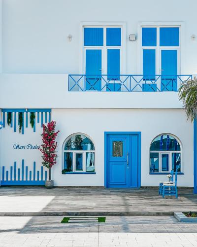 Η πρόσοψη ή η είσοδος του Sant Chalet