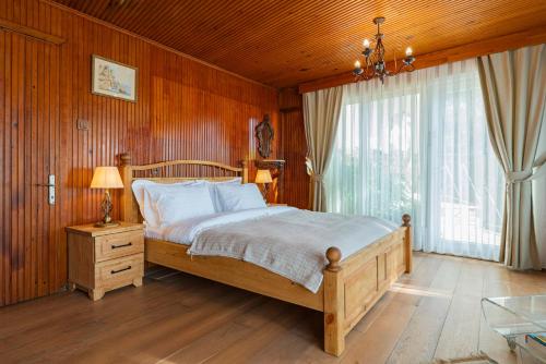Postel nebo postele na pokoji v ubytování Palais Büyükada