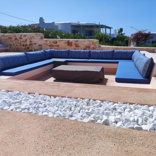 In Paros, fantastic waterfront villa