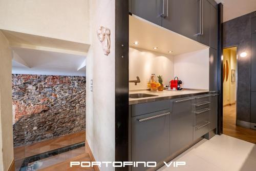 Kuchyň nebo kuchyňský kout v ubytování One by PortofinoVip