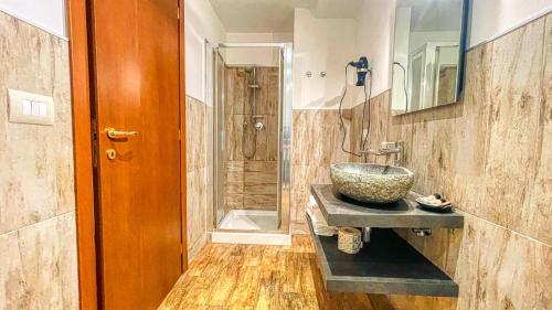 Ένα μπάνιο στο Residence Tabor