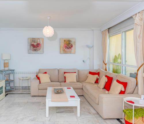 Torrequebrada beachfront apartment, Costa del Sol