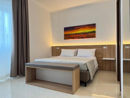 Postel nebo postele na pokoji v ubytování B&B Affittacamere Vecchia Alimini
