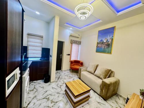 O zonă de relaxare la LaVintage Apartelle