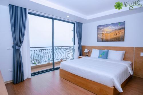 Ένα ή περισσότερα κρεβάτια σε δωμάτιο στο Comay Sapa House