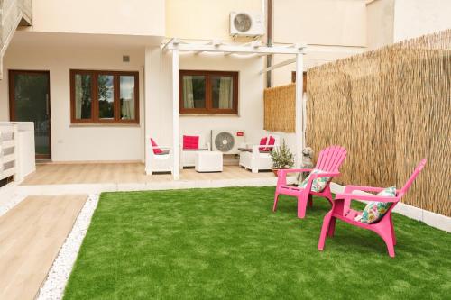 Jardin de l'établissement Casa Rosy