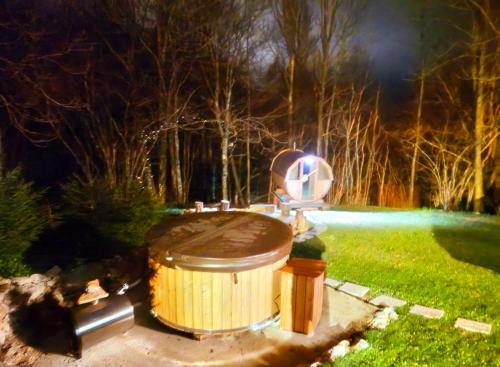 Taman di luar Kuća za odmor La Vi