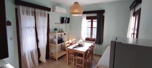 TV a/nebo společenská místnost v ubytování Nostra Casa di Hovolo