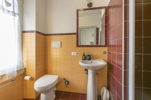 Koupelna v ubytování BB Trastevere Station - Room1