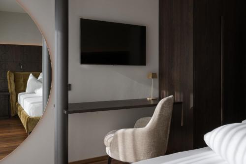 TV a/nebo společenská místnost v ubytování Feel good Resort Johannis
