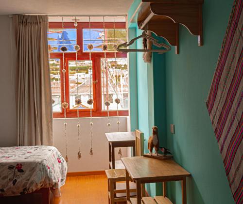 Postel nebo postele na pokoji v ubytování habitación y cocina solo para ti