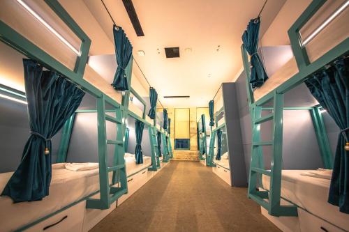 Koupelna v ubytování Vega 43 Hostel