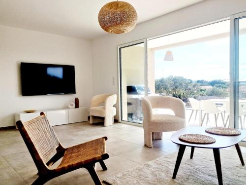 Villa neuve piscine privée chauffée Bonifacio