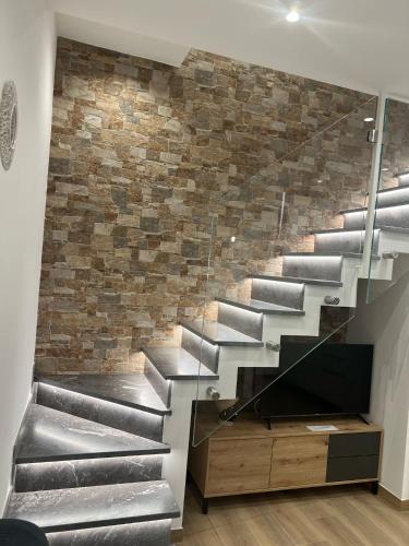 Posezení v ubytování Ad un passo dalla Rocca luxury suite