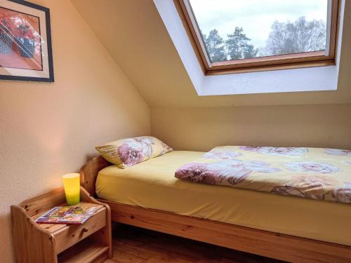 Katil atau katil-katil dalam bilik di Holiday Home Lenzer Höh by Interhome