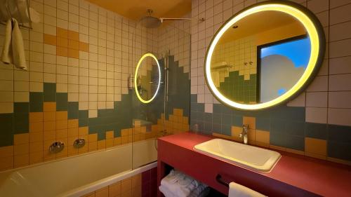 Koupelna v ubytování ibis Styles Tbilisi Center