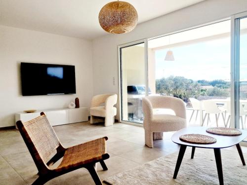 Villa neuve piscine privée chauffée Bonifacio