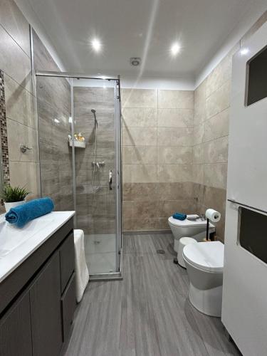 Koupelna v ubytování Fernandes Holidays