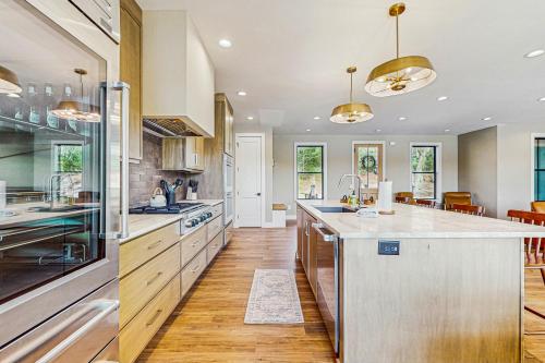 Dapur atau dapur kecil di Carolina Cabin