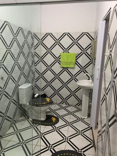 Et badeværelse på SA Temporadas