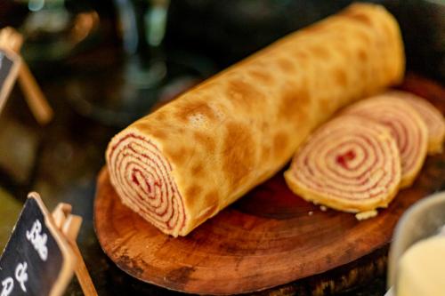 Eten bij of ergens in de buurt van de herberg

