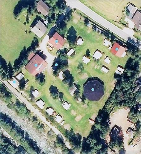 Una vista aérea de Haus Julia