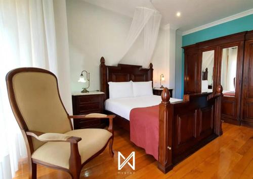 Postel nebo postele na pokoji v ubytování MyStay - Villa Luísa