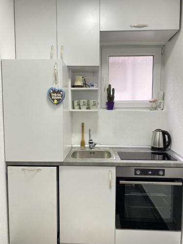 Dapur atau dapur kecil di A&A Apartments Prizren