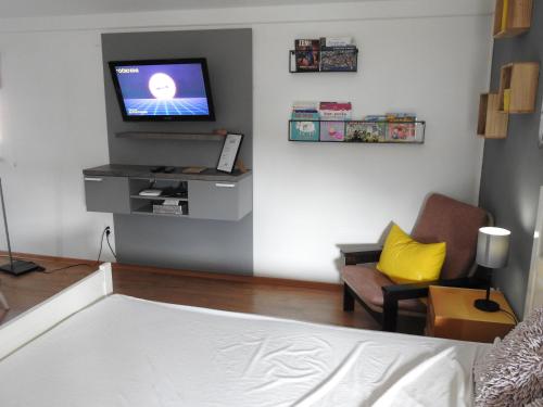 Μια τηλεόραση ή/και κέντρο ψυχαγωγίας στο Apartman Lastovicka