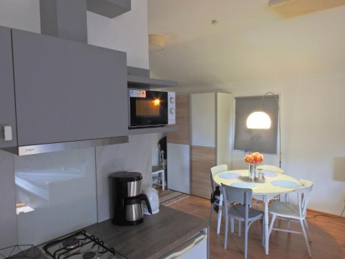 Η κουζίνα ή μικρή κουζίνα στο Apartman Lastovicka