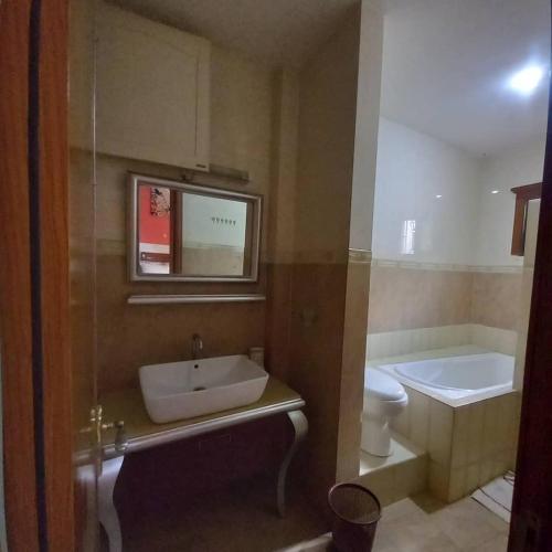 Un baño de Residence Les Calanques