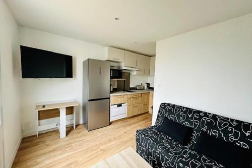 Apartment 2 rooms with garden in La Rochelle