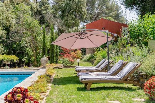 Bastide provencale et ses dépendances à 5 kms de la plage