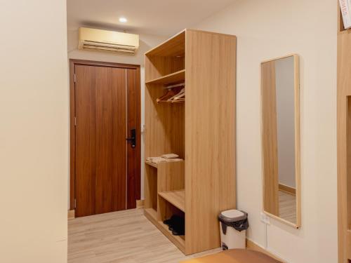 Koupelna v ubytování Modern Design ApartHotel 5 At Hanoi Old Quarter