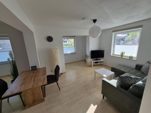 Posezení v ubytování Apartment West