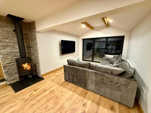 Posezení v ubytování Ribble Valley Hideaways
