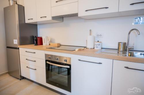 Kuchyň nebo kuchyňský kout v ubytování San Martino Lake Como Holiday House