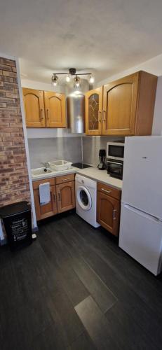 Kuchyň nebo kuchyňský kout v ubytování La grande Vague